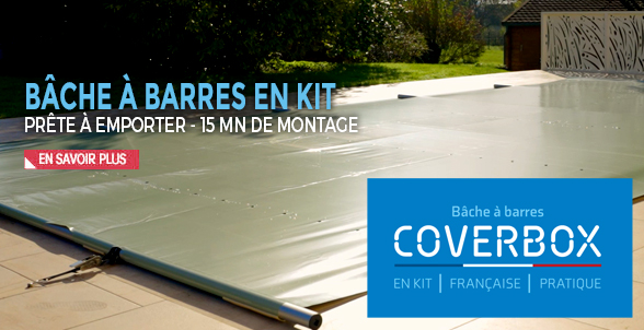 Coverbox : Bâche à barres en kit